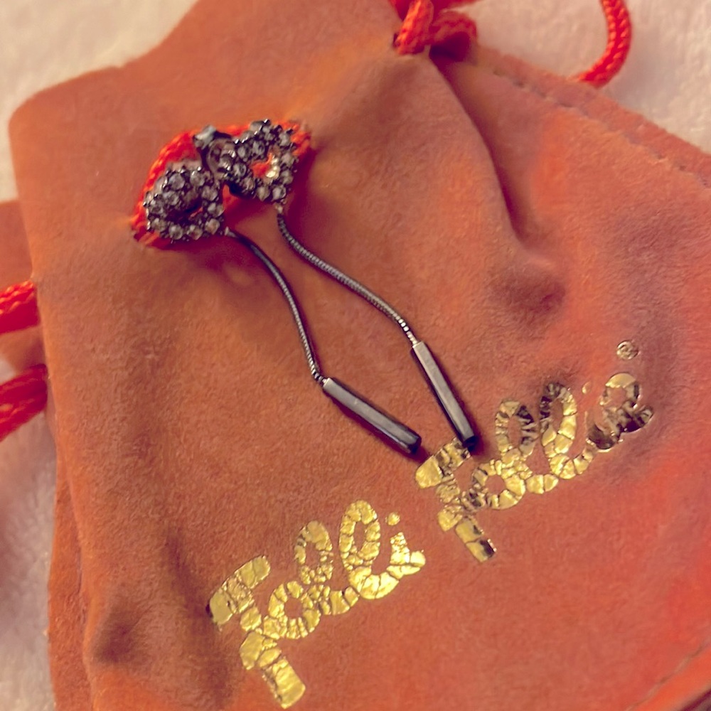 925 sterling silver heart earrings from Folli Follie